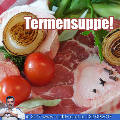 Gedicht: Termensuppe!