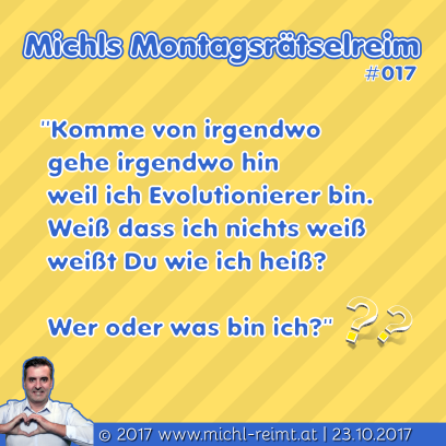 Gedicht: Rätselreim #017