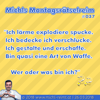 Gedicht: Rätselreim #037