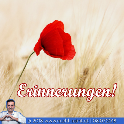 Gedicht: Erinnerungen!